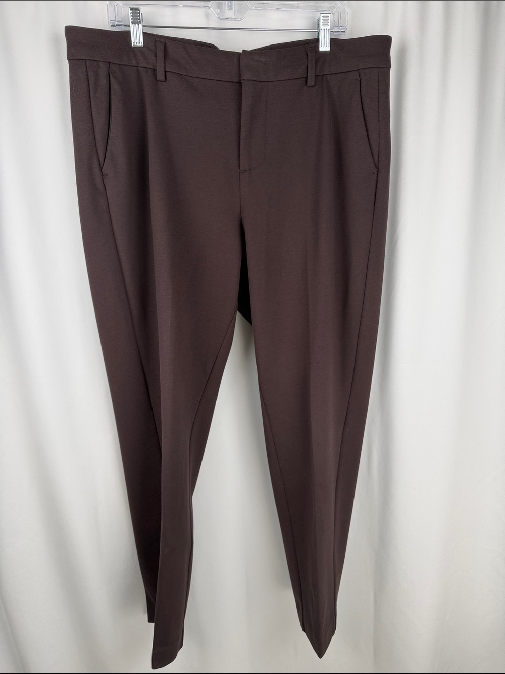Liverpool Los Angeles Chocolate Brown Stretch Trousers Pants 16W